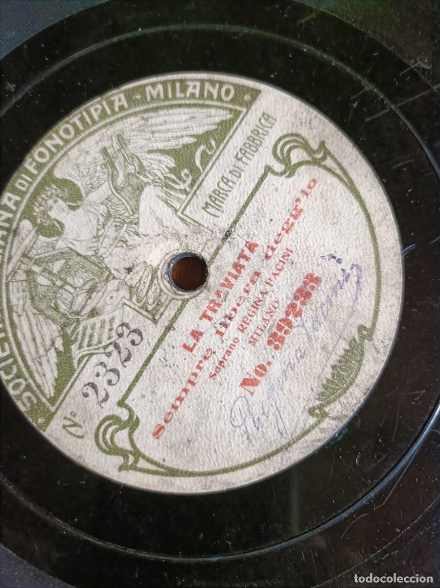 Discos de pizarra: DISCO VINILO PIZARRA PARA GRAM&Oacute;FONO LA TRAVIATA - Foto 2