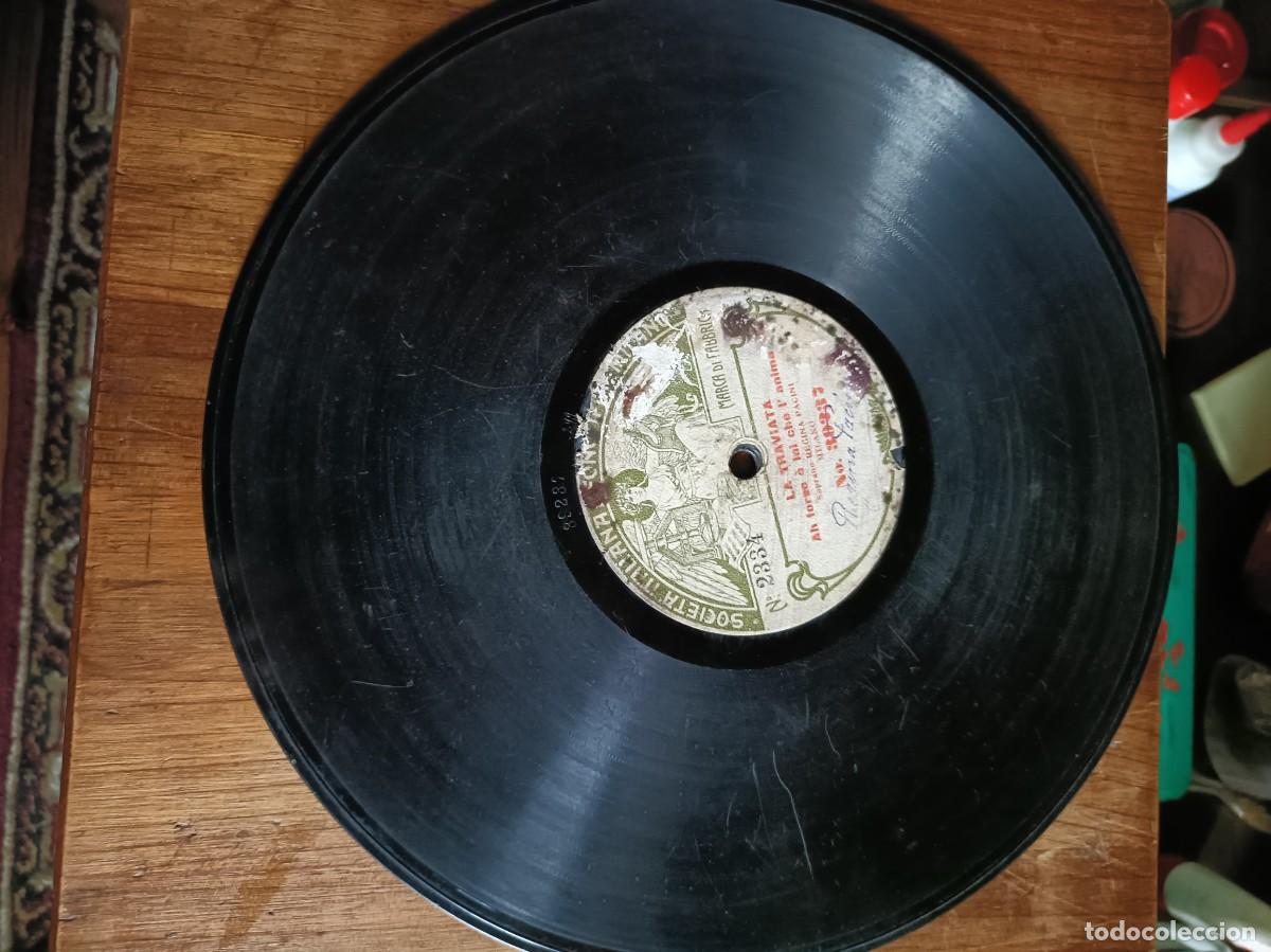 Discos de pizarra: DISCO VINILO PIZARRA PARA GRAM&Oacute;FONO LA TRAVIATA - Foto 3