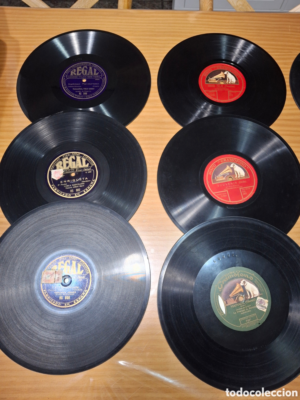 Discos de pizarra: 10 discos medianos de pizarra y albun - Foto 2