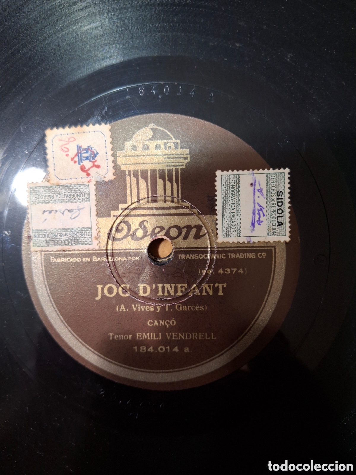 Discos de pizarra: 10 discos medianos de pizarra y albun - Foto 8