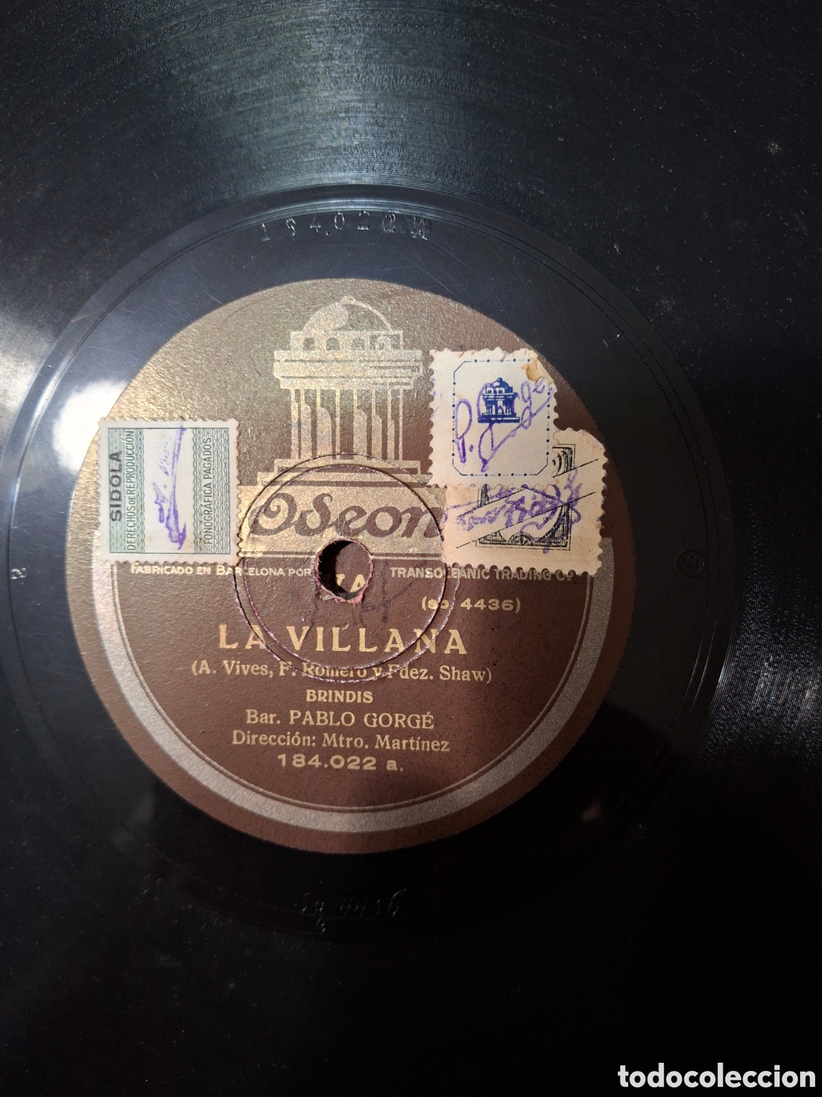 Discos de pizarra: 10 discos medianos de pizarra y albun - Foto 10