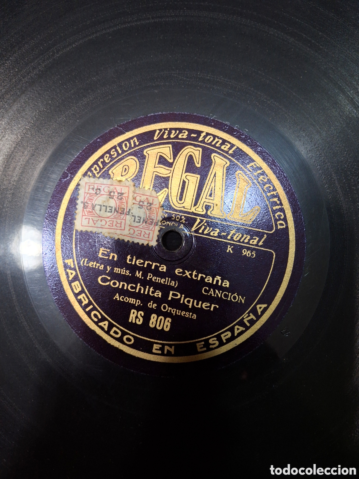 Discos de pizarra: 10 discos medianos de pizarra y albun - Foto 19