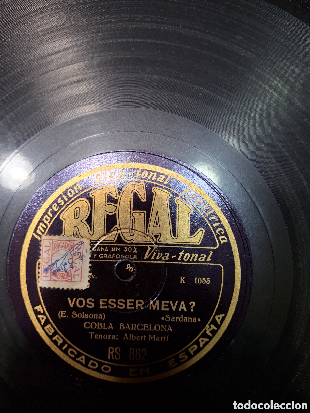 Discos de pizarra: 10 discos medianos de pizarra y albun - Foto 21