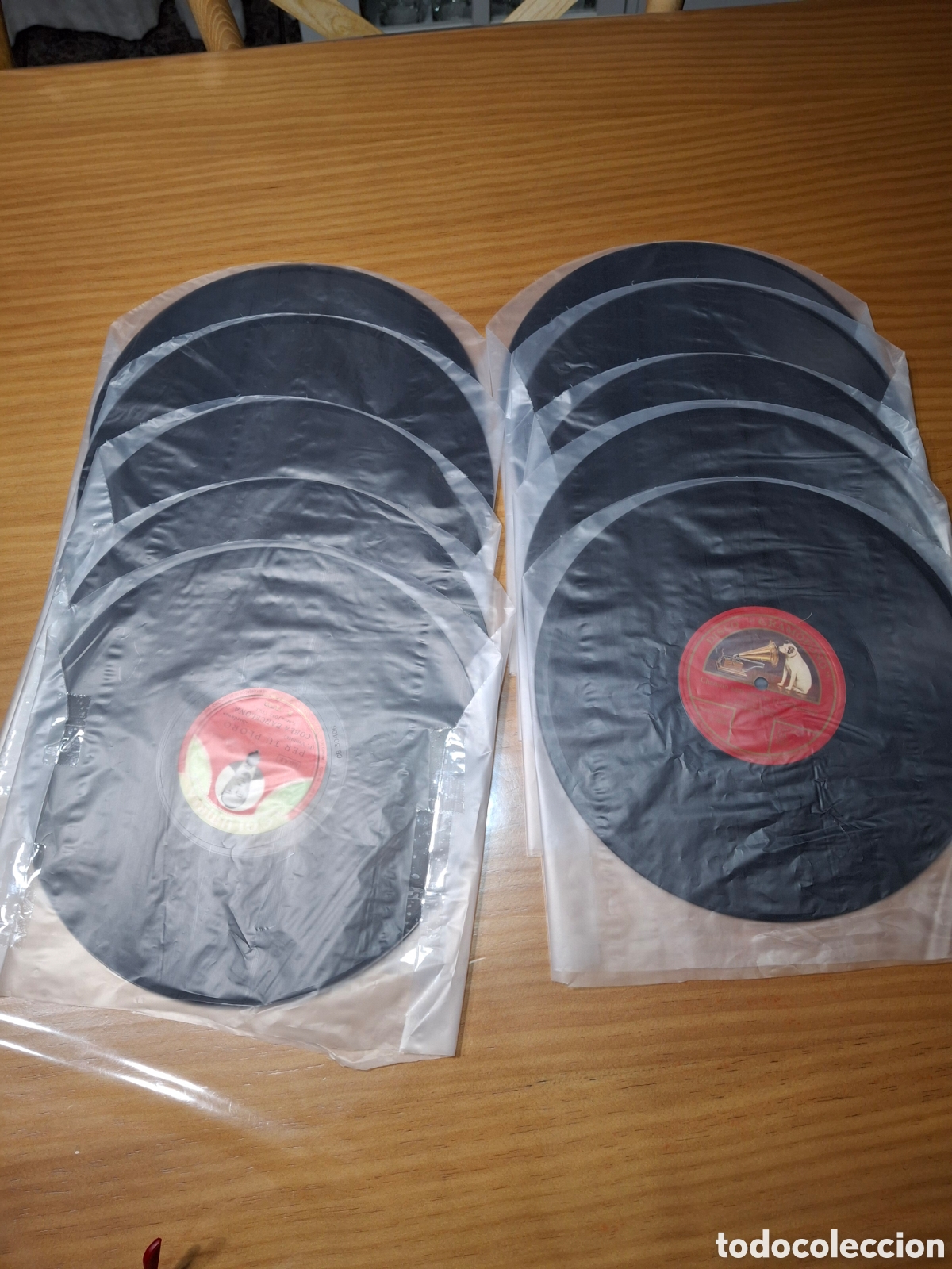 Discos de pizarra: 10 discos medianos de pizarra y albun - Foto 25