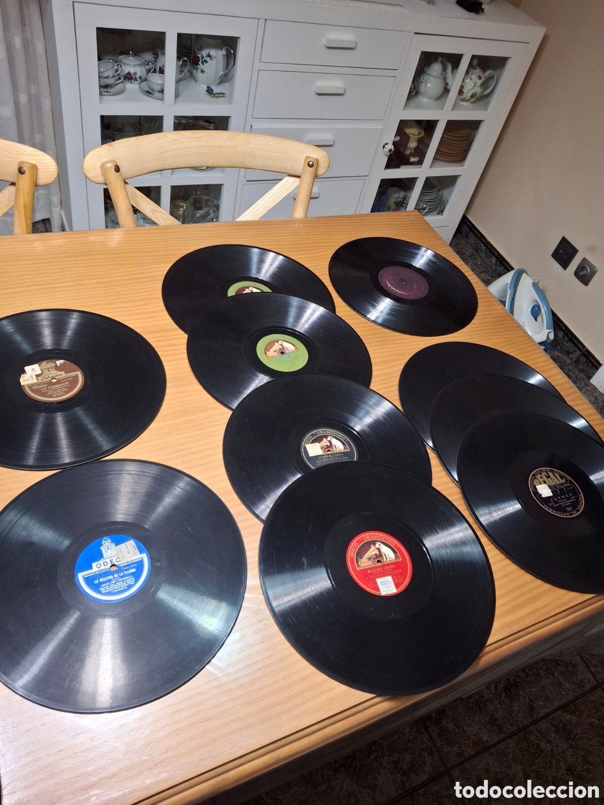Discos de pizarra: 10 discos de pizarra grandes LP y albun - Foto 1
