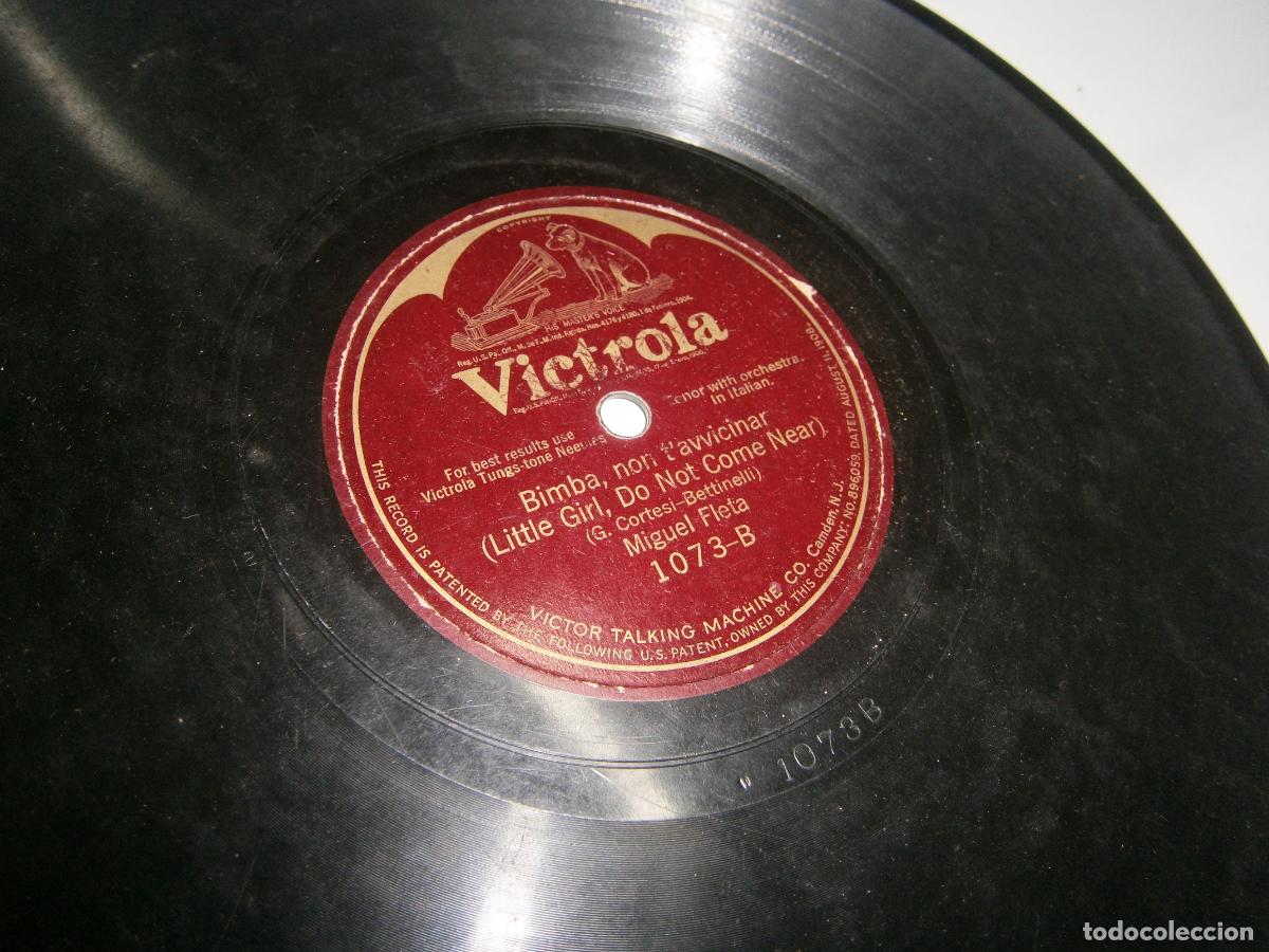 Discos de pizarra: ANTIGUO DISCO DE PIZARRA - AMAPOLA - BIMBA - Foto 2