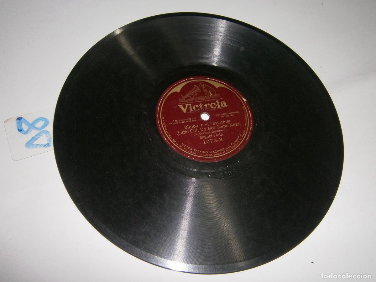 Discos de pizarra: ANTIGUO DISCO DE PIZARRA - AMAPOLA - BIMBA - Foto 1