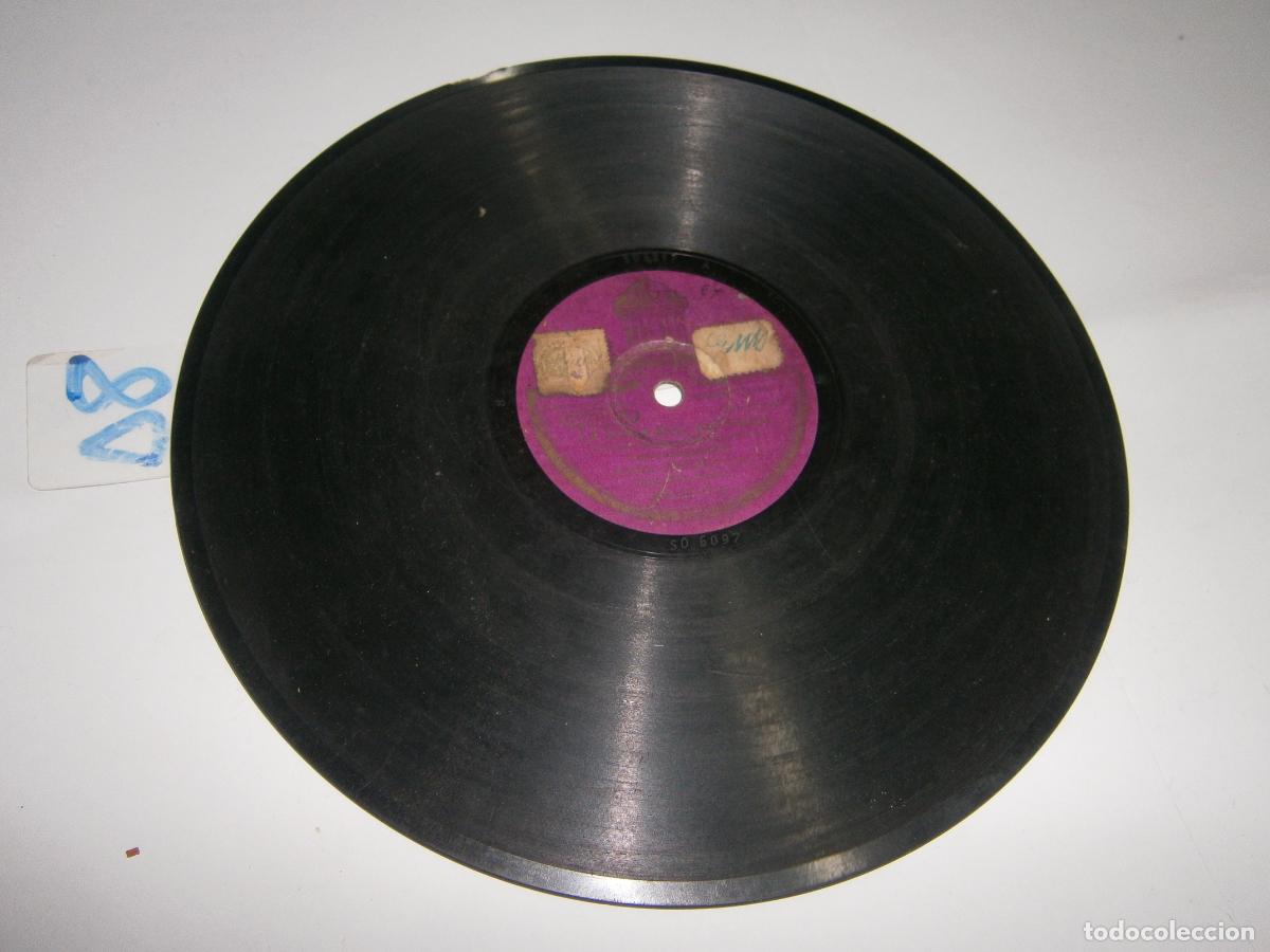 Discos de pizarra: ANTIGUO DISCO DE PIZARRA - LA ROSA DEL AZAFRAN - Foto 1
