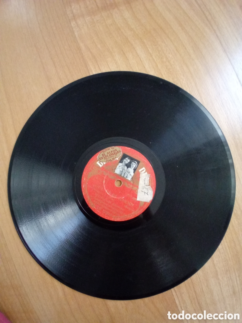 Discos de pizarra: HERMANAS ETIENNE. QUE ES EL AMOR. TOOLIE OOLIE DOOLIE. DECCA - Foto 3