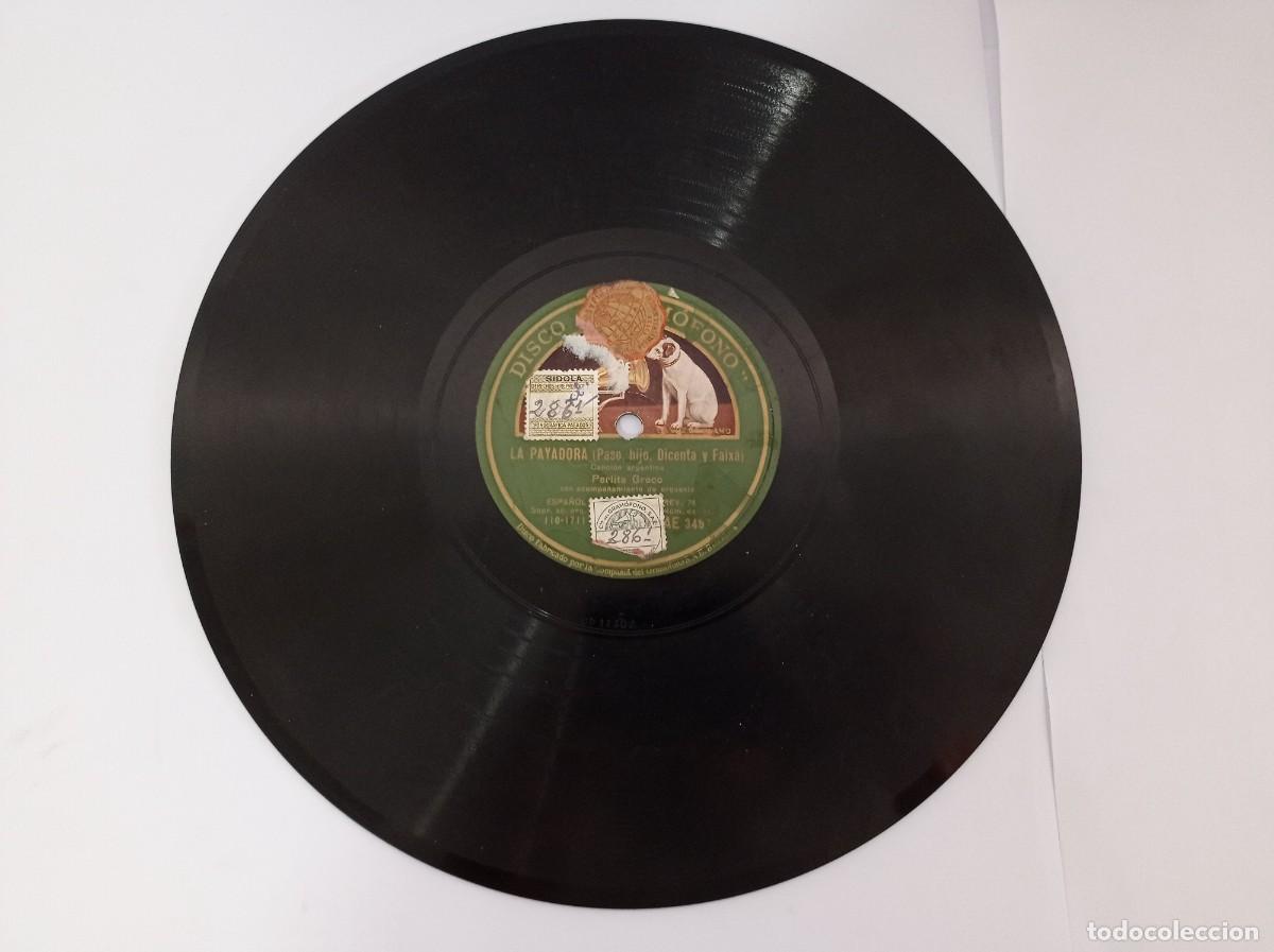 Discos de pizarra: PERLITA GRECO - LA PAYADORA / EL GORDO - Foto 1