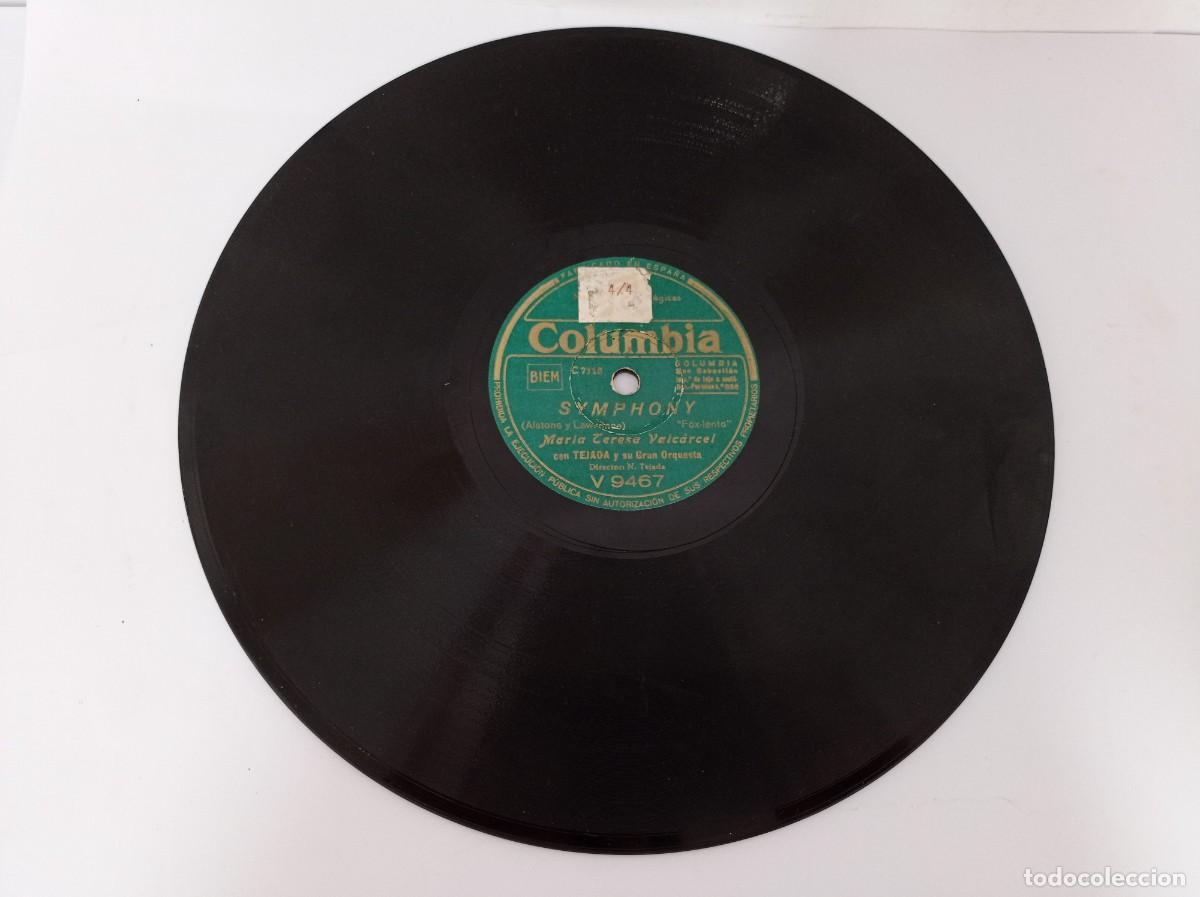 Discos de pizarra: MARIA TERESA VARCARCEL - SYMPHONY / LOS ULTIMOS DE FILIPINAS - Foto 1