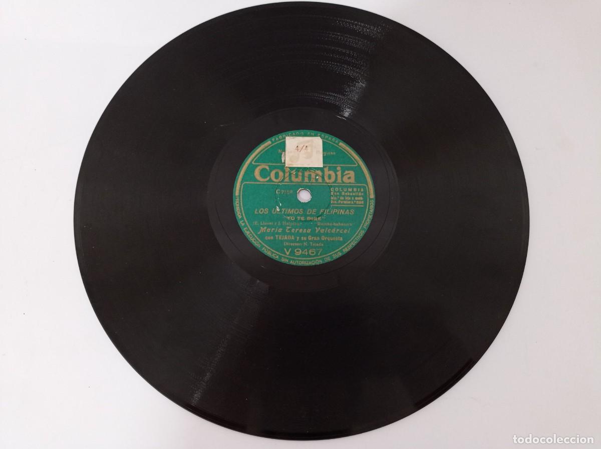 Discos de pizarra: MARIA TERESA VARCARCEL - SYMPHONY / LOS ULTIMOS DE FILIPINAS - Foto 2