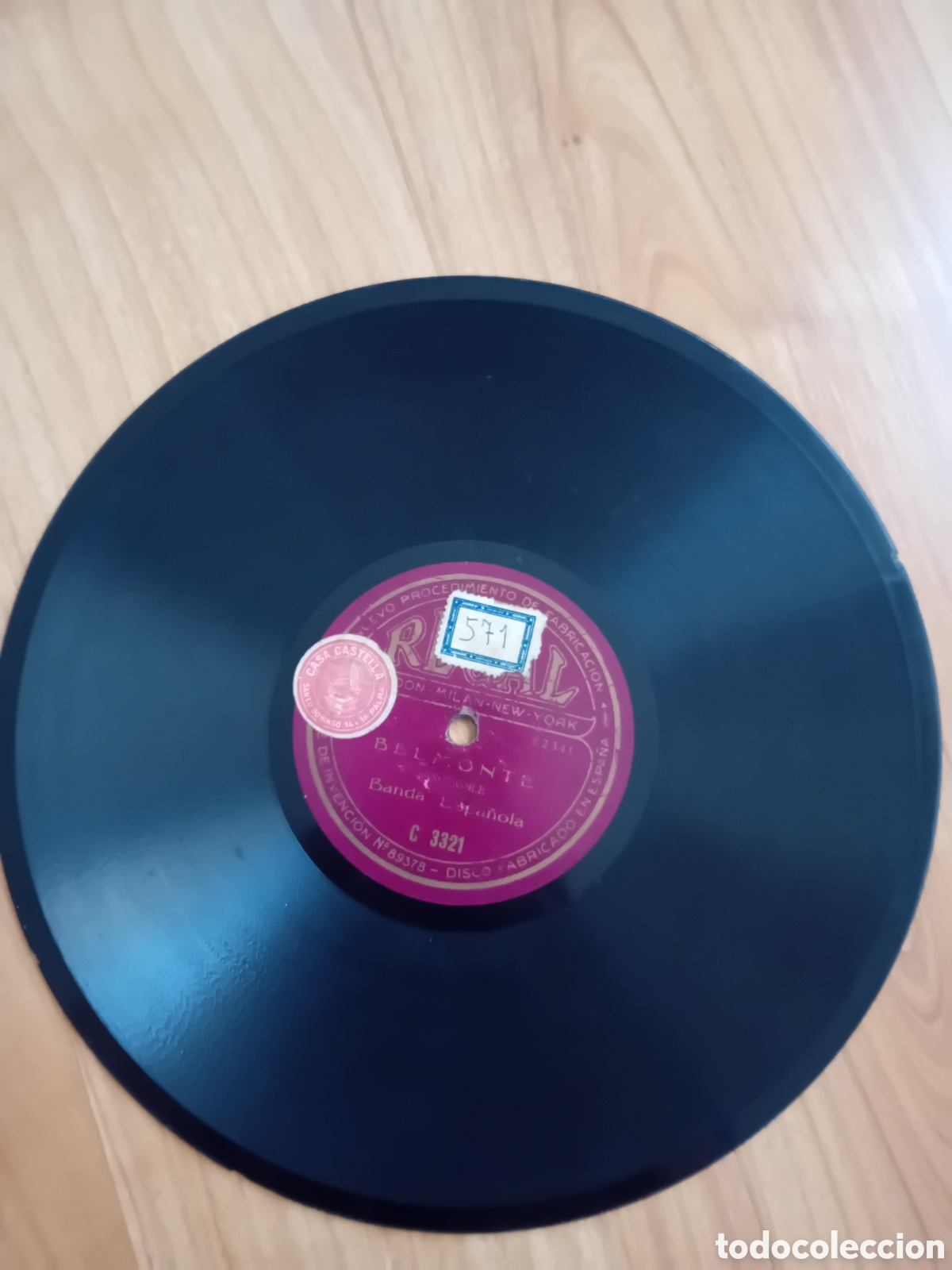 Discos de pizarra: BELMONTE. ESTA DE MODA. BANDA ESPA&Ntilde;OLA. REGAL - Foto 4