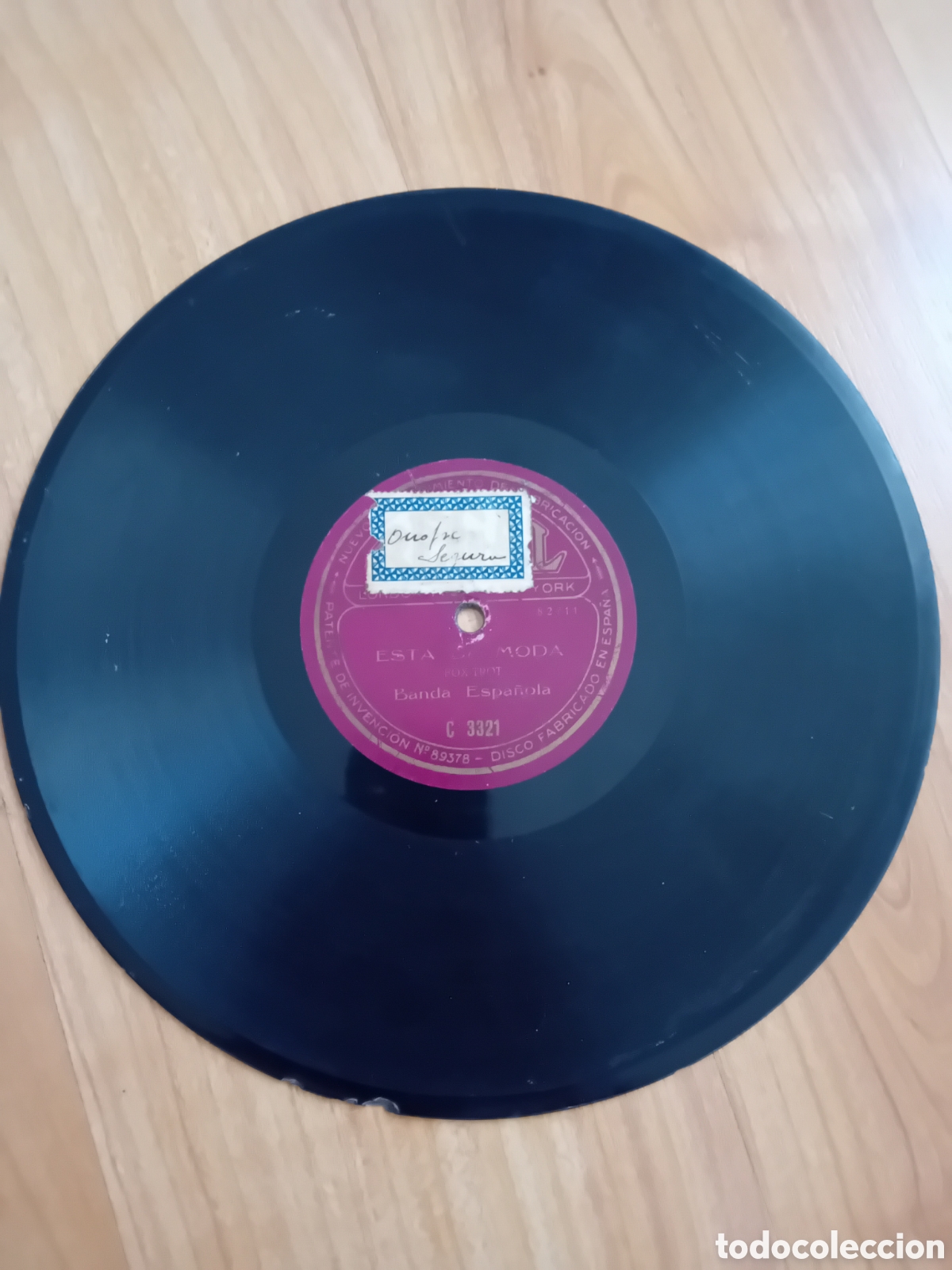 Discos de pizarra: BELMONTE. ESTA DE MODA. BANDA ESPA&Ntilde;OLA. REGAL - Foto 1