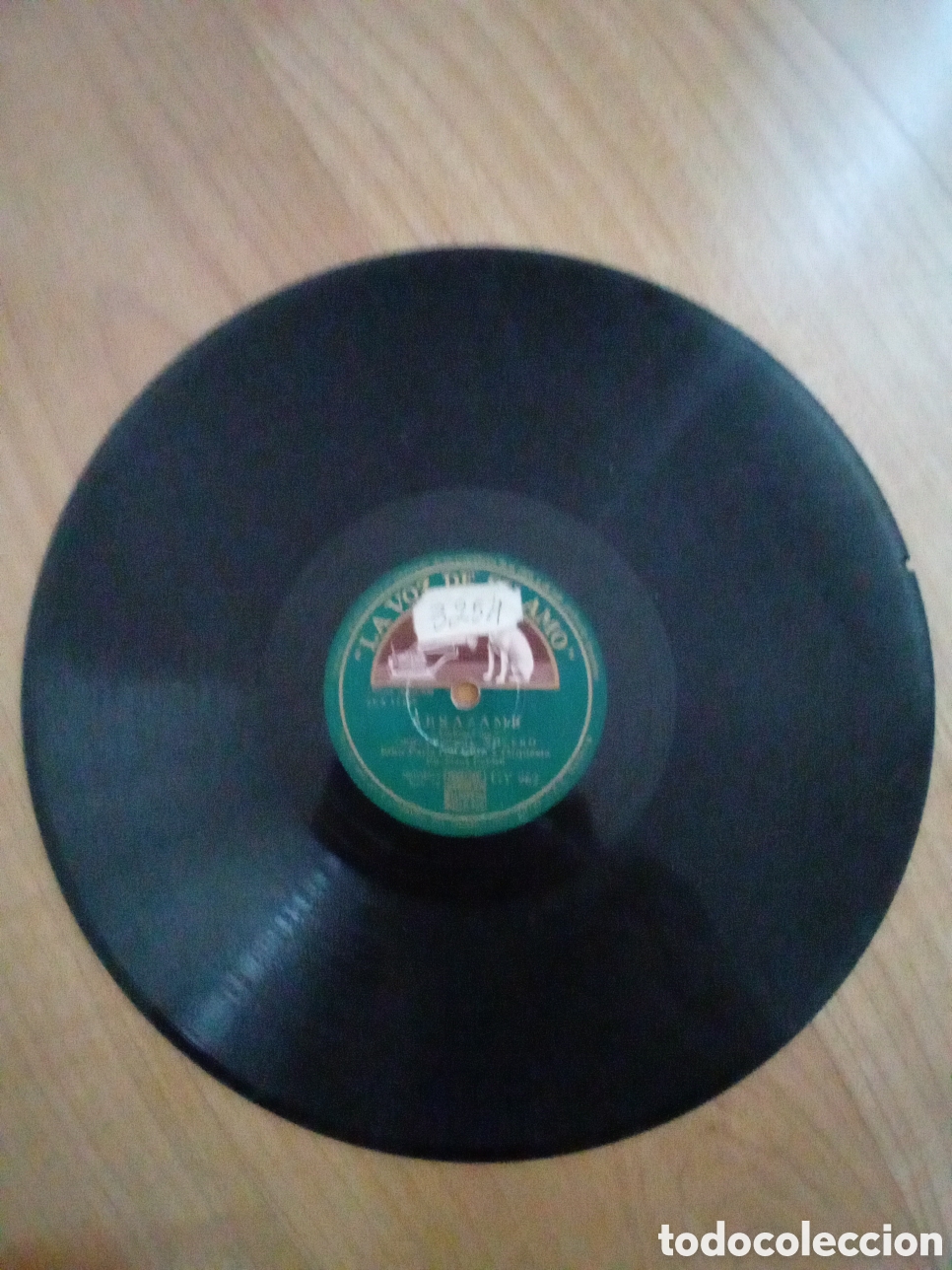 Discos de pizarra: JOHN PARIS. ABRAZAME. CARNAVAL EN LA PAMPA. LA VOZ DE SU AMO - Foto 4