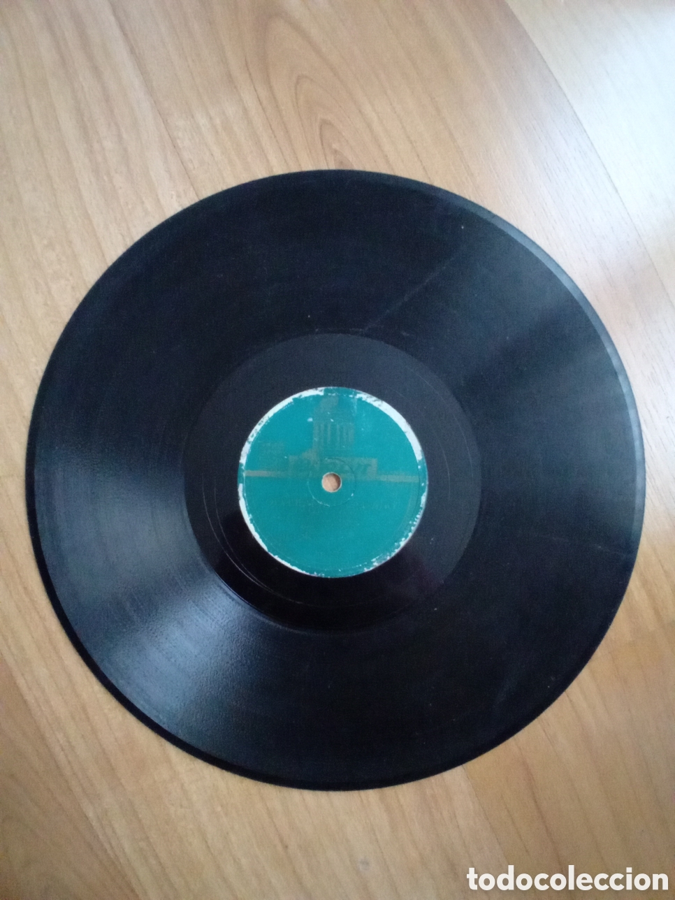Discos de pizarra: MARY-MERCHE. POCO A POCO. OLVIDEMOS EL PASADO. ODEON. ROTO - Foto 1