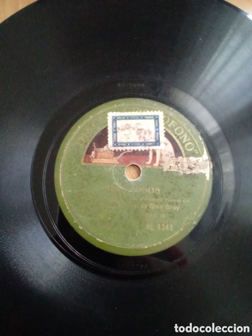 Discos de pizarra: CARI&Ntilde;O MIO. PEREZOSOS. LA VOZ DE SU AMO - Foto 2