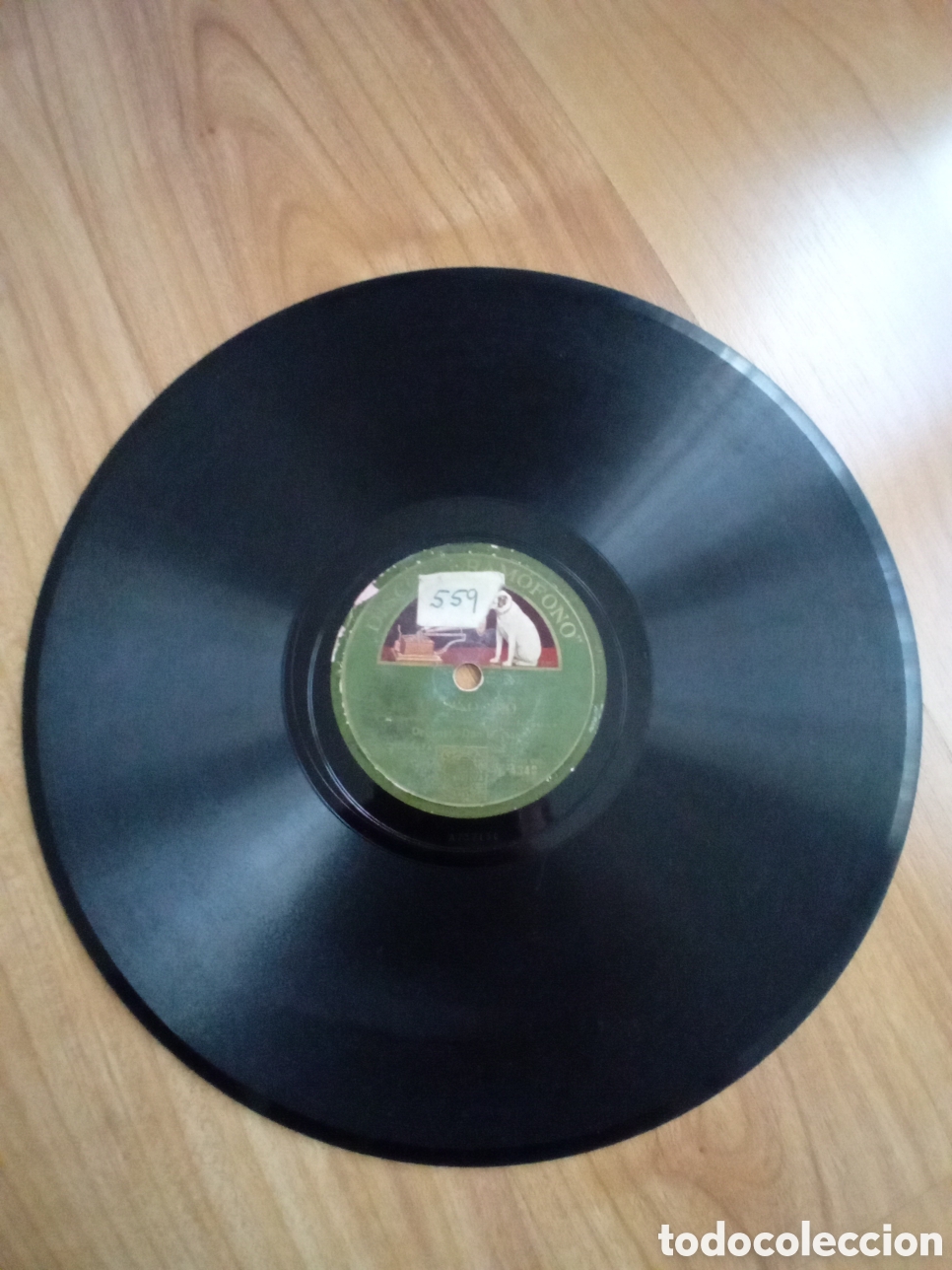 Discos de pizarra: CARI&Ntilde;O MIO. PEREZOSOS. LA VOZ DE SU AMO - Foto 3