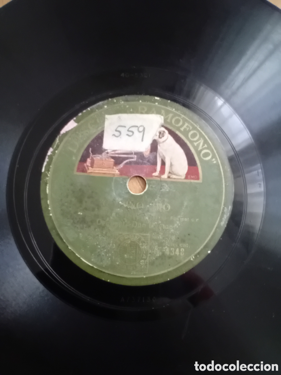 Discos de pizarra: CARI&Ntilde;O MIO. PEREZOSOS. LA VOZ DE SU AMO - Foto 4