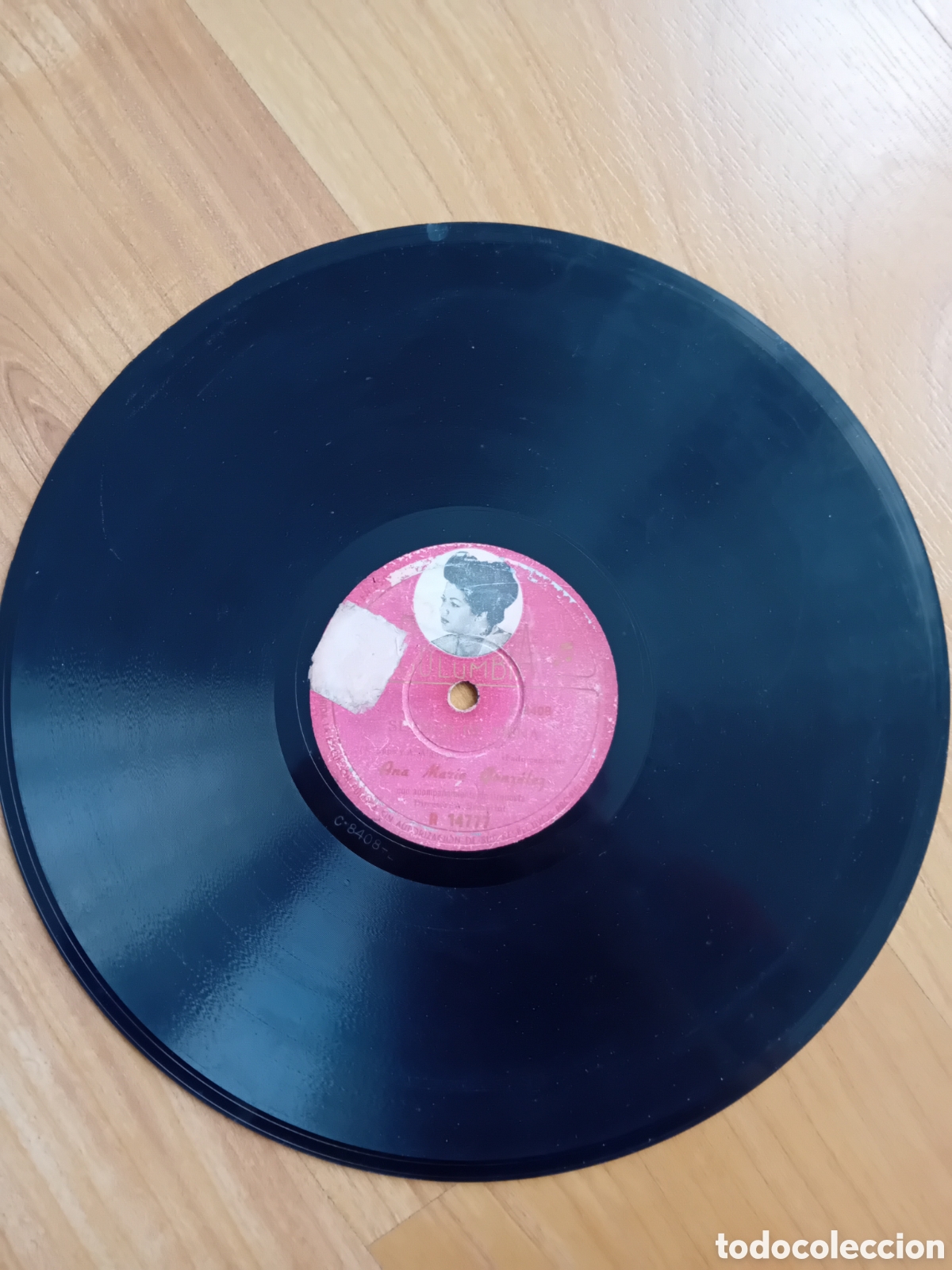 Discos de pizarra: ANA MARIA GONZALEZ. SUE&Ntilde;OS DE VIENA. SUCEDIO. COLUMBIA - Foto 4