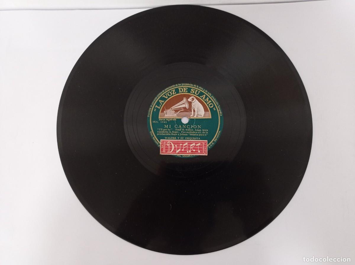 Discos de pizarra: WALTER Y SU ORQUESTA - MI CANCI&Oacute;N / MI CONSUELO - Foto 1