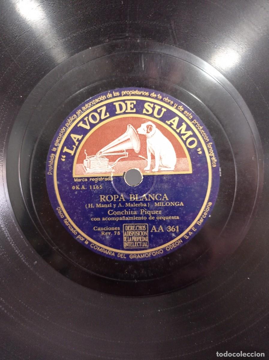 Discos de pizarra: 3 discos de Concha Piquer - Foto 3