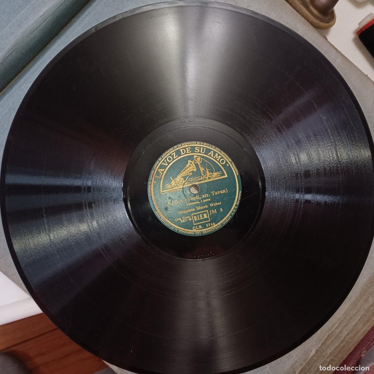 Discos de pizarra: DISCOS GRAMOFONO ,ALBUM CON 11 UNIDADES. - Foto 4