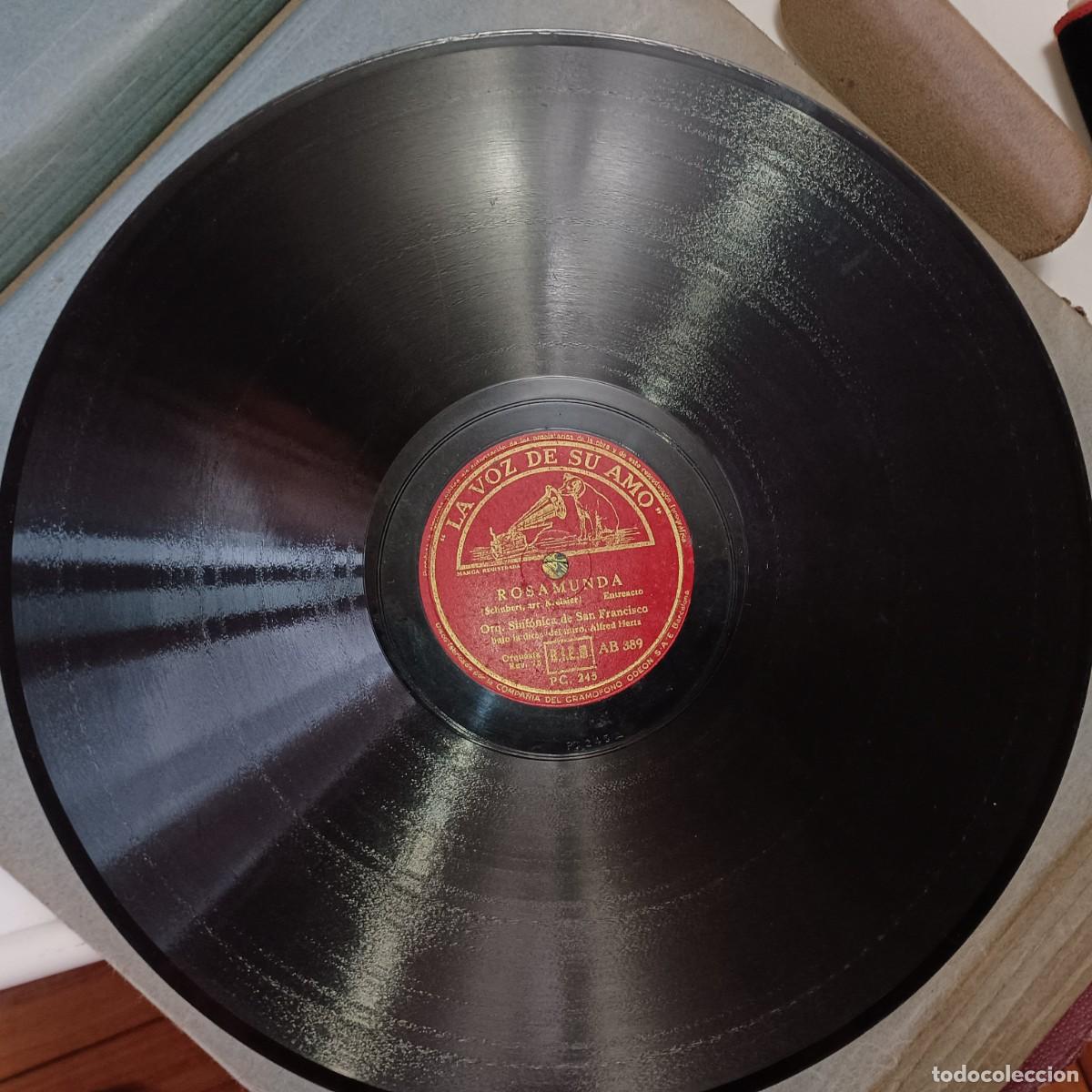 Discos de pizarra: DISCOS GRAMOFONO ,ALBUM CON 11 UNIDADES. - Foto 6