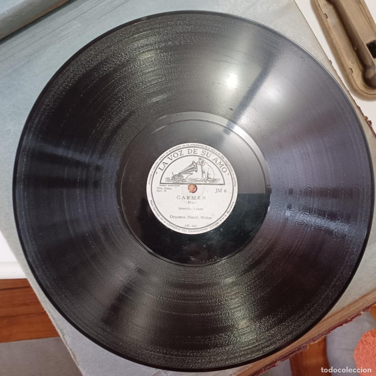 Discos de pizarra: DISCOS GRAMOFONO ,ALBUM CON 11 UNIDADES. - Foto 7