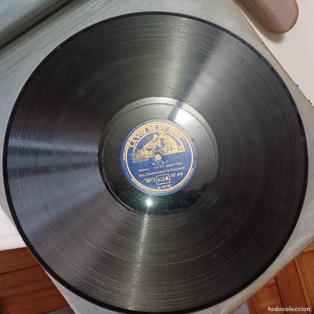Discos de pizarra: DISCOS GRAMOFONO ,ALBUM CON 11 UNIDADES. - Foto 8