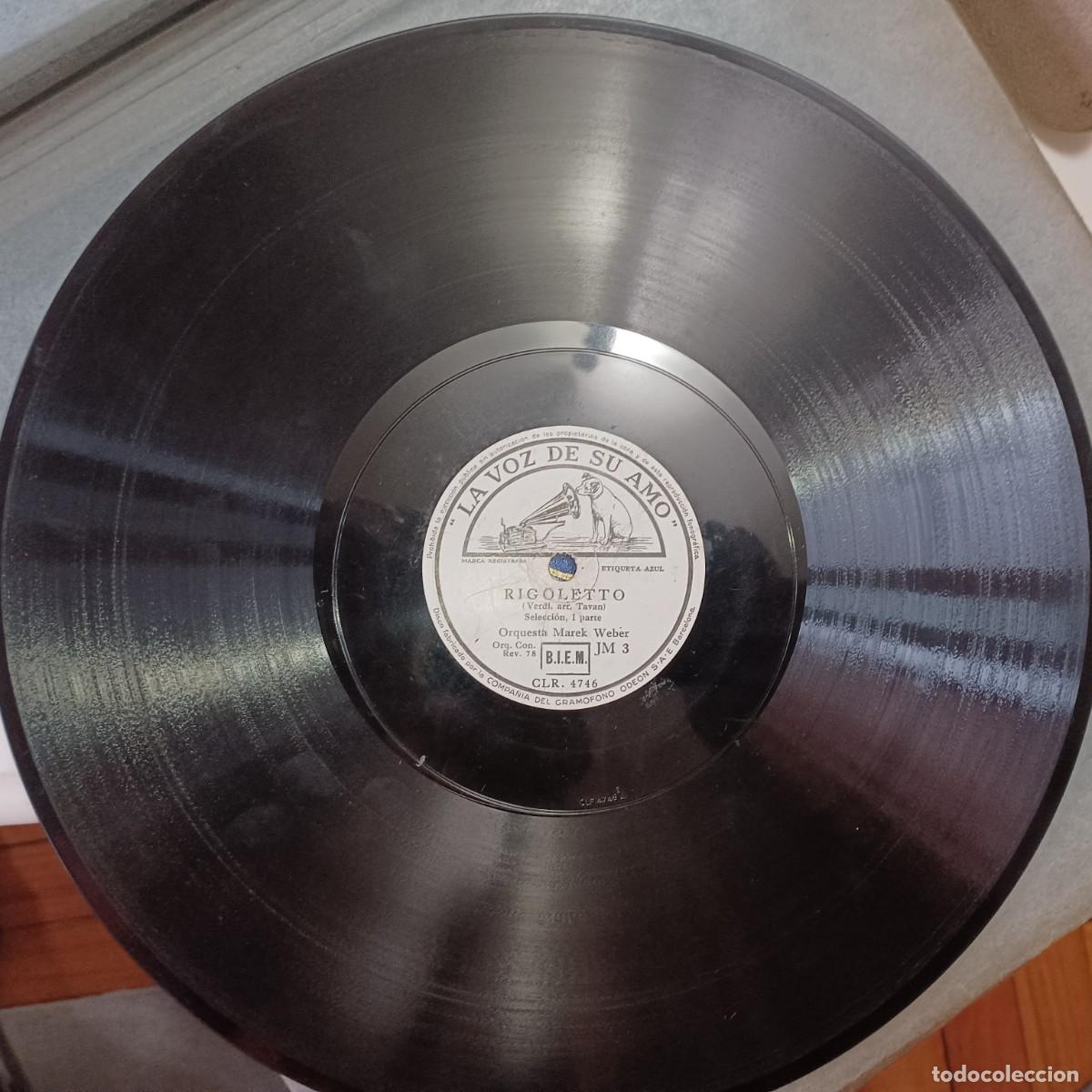 Discos de pizarra: DISCOS GRAMOFONO ,ALBUM CON 11 UNIDADES. - Foto 10
