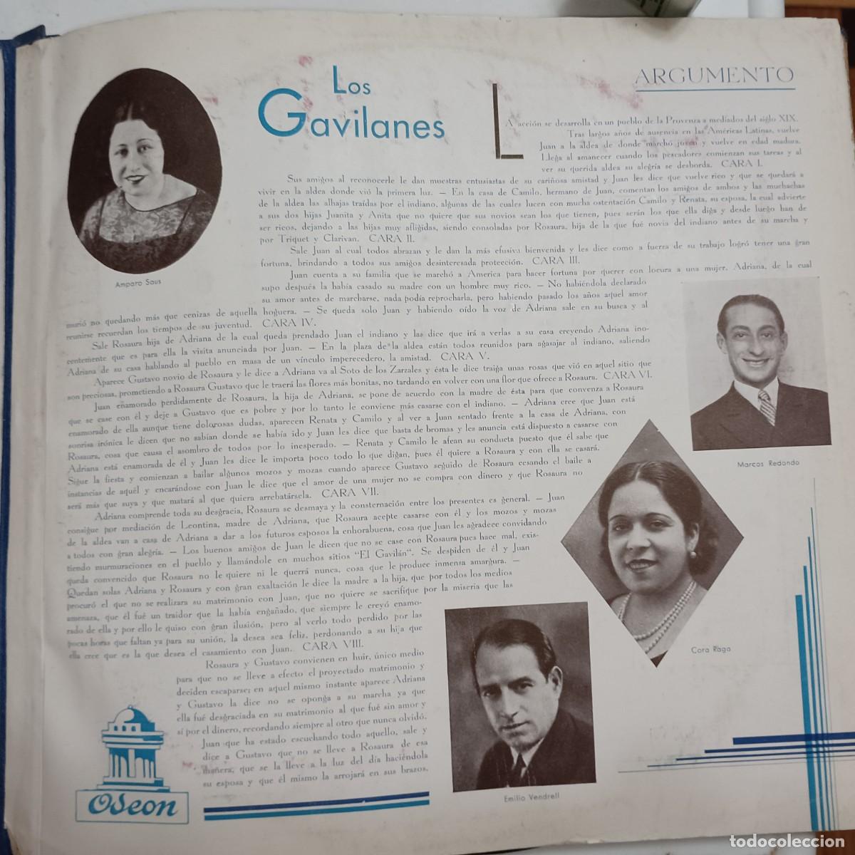 Discos de pizarra: DISCOS DE GRAMOFONO ,PIZARRA ,COLECCION LOS GAVILANES - Foto 5