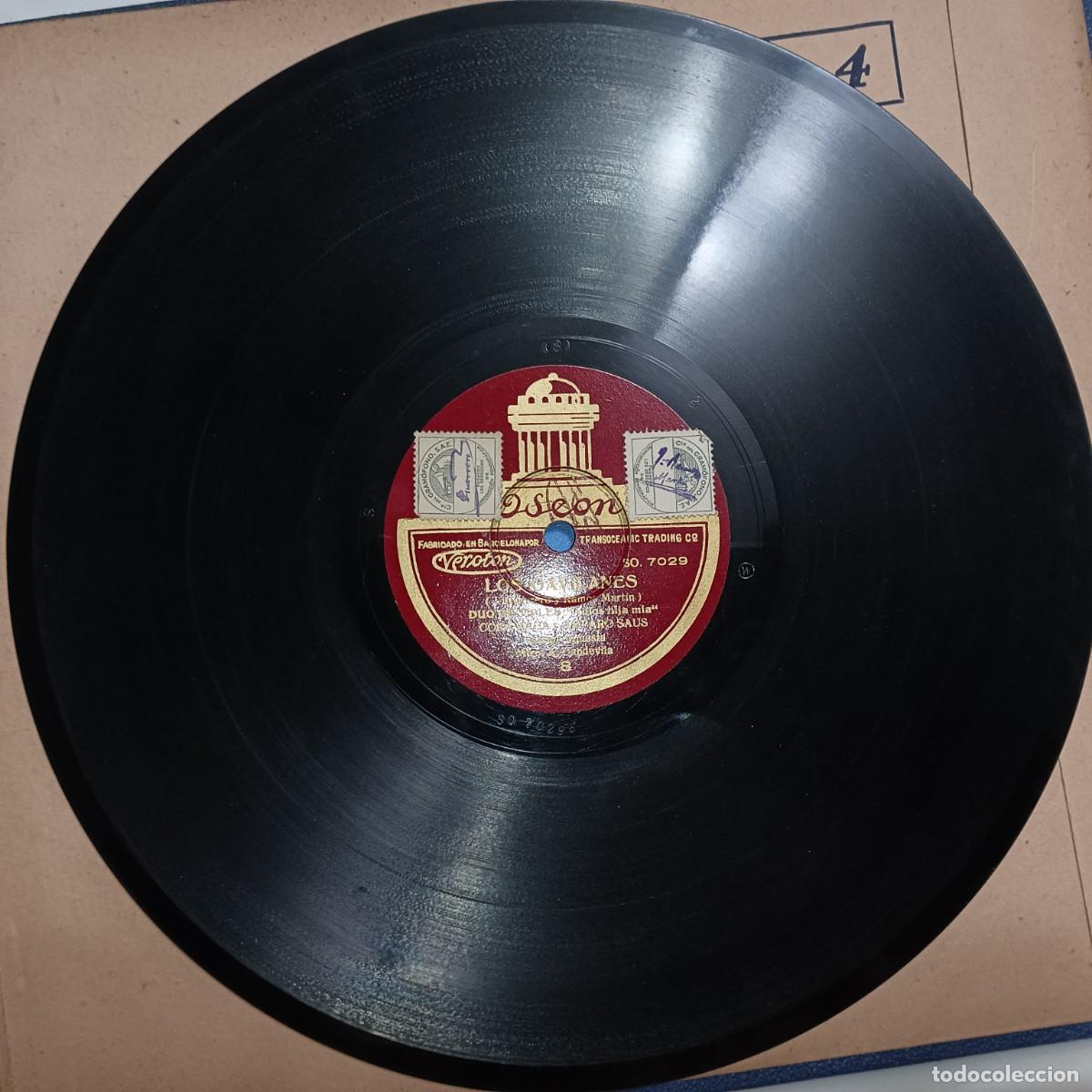 Discos de pizarra: DISCOS DE GRAMOFONO ,PIZARRA ,COLECCION LOS GAVILANES - Foto 9