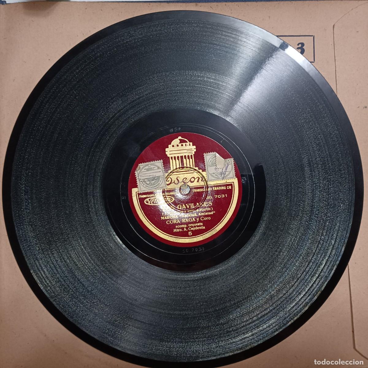 Discos de pizarra: DISCOS DE GRAMOFONO ,PIZARRA ,COLECCION LOS GAVILANES - Foto 12