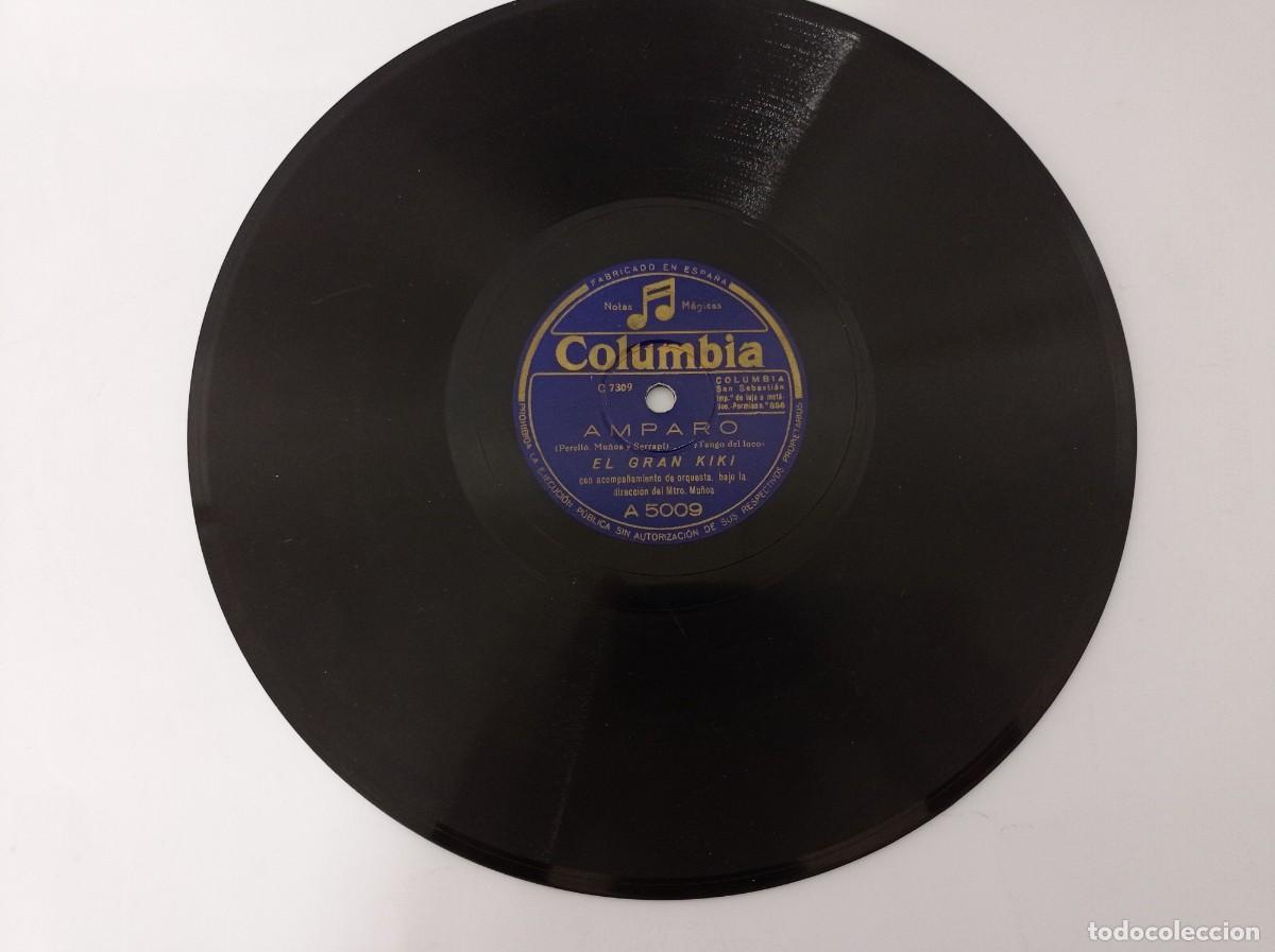 Discos de pizarra: EL GRAN KIKI - TABERNERO / AMPARO - Foto 1
