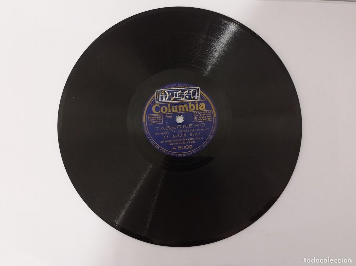Discos de pizarra: EL GRAN KIKI - TABERNERO / AMPARO - Foto 2