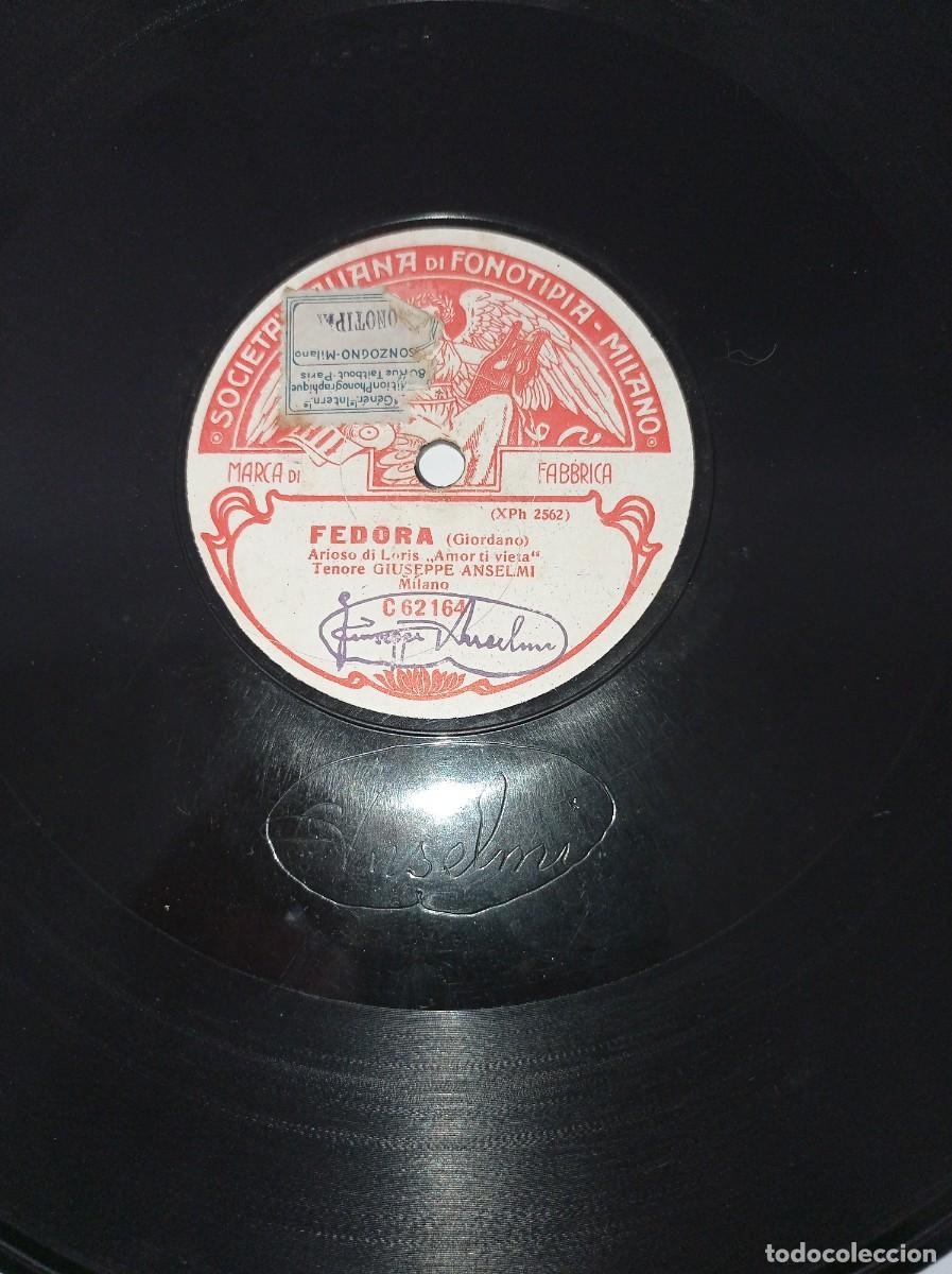 Discos de pizarra: GIUSEPPE ANSELMI - FEDORA / MANON - Foto 2
