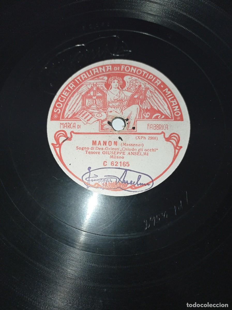 Discos de pizarra: GIUSEPPE ANSELMI - FEDORA / MANON - Foto 3