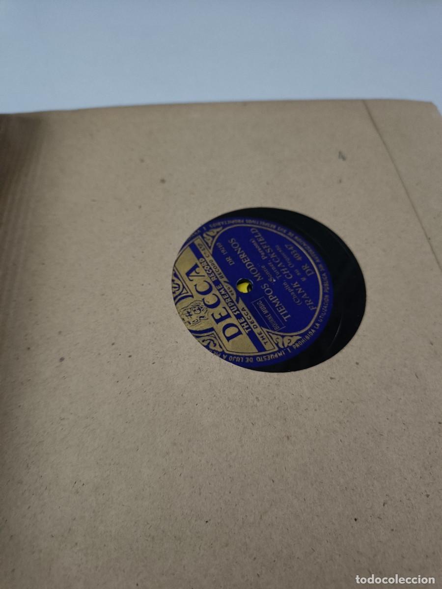 Discos de pizarra: FRANCK CHACKSFIELD y su Orquesta Tiempos modernos / Tiempos modernos - Foto 1