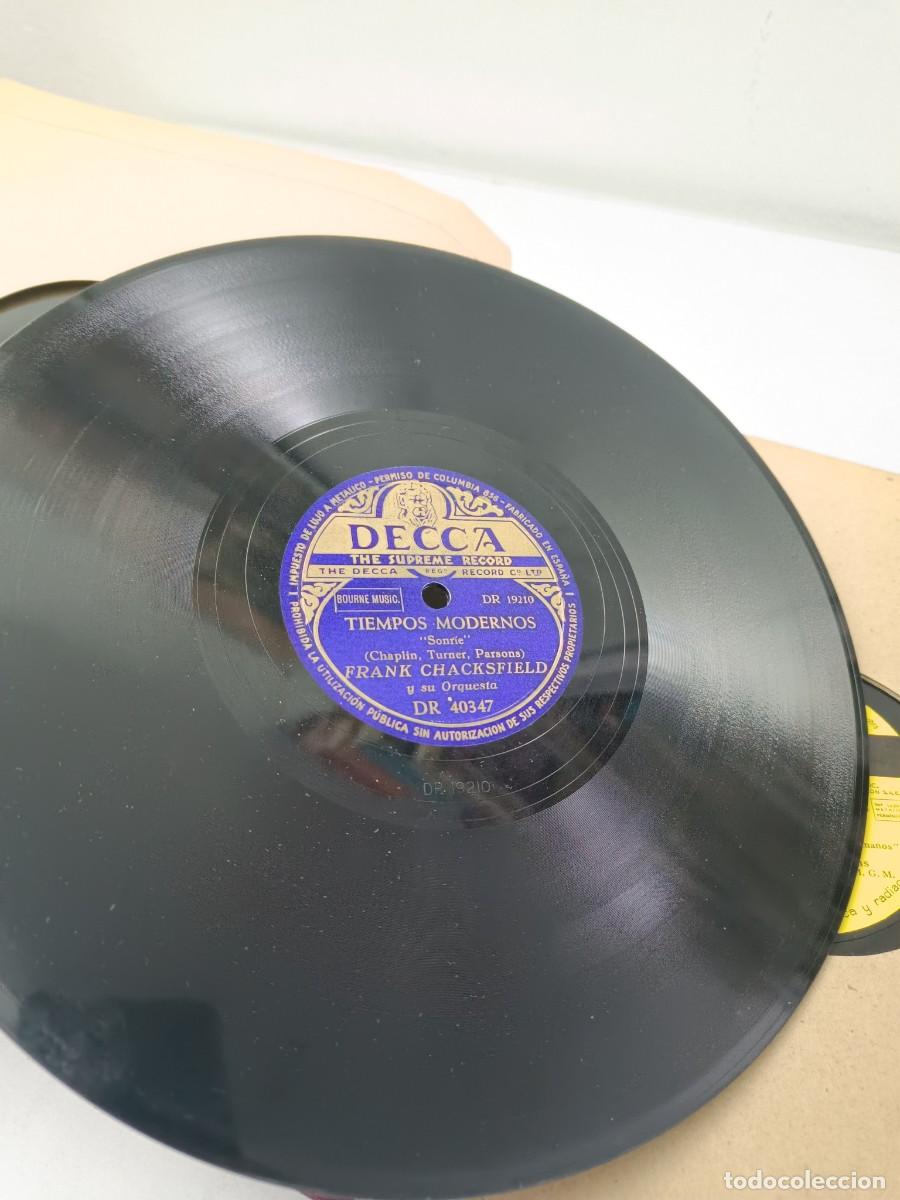 Discos de pizarra: FRANCK CHACKSFIELD y su Orquesta Tiempos modernos / Tiempos modernos - Foto 2