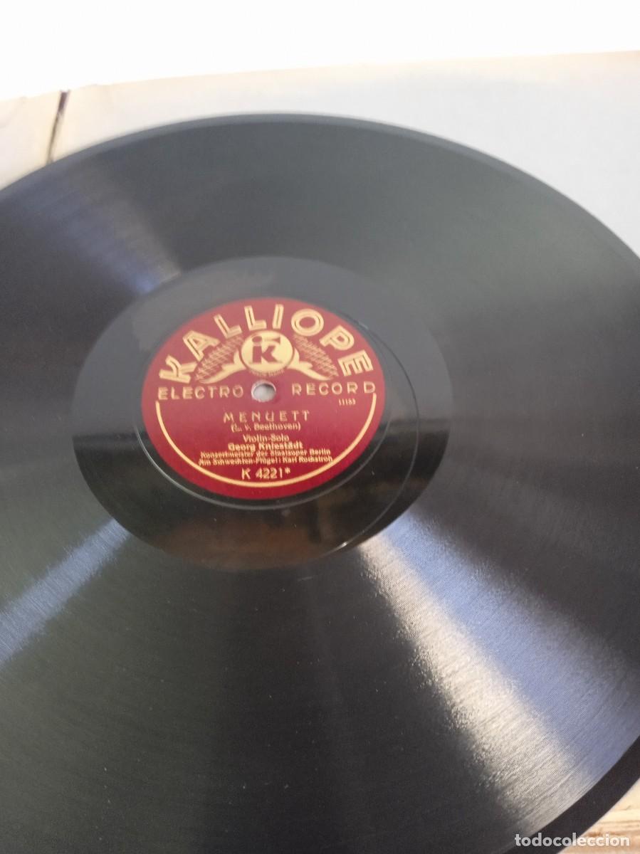 Discos de pizarra: GEORG KNIEST&Auml;ND Standechen / Menuet - Foto 3