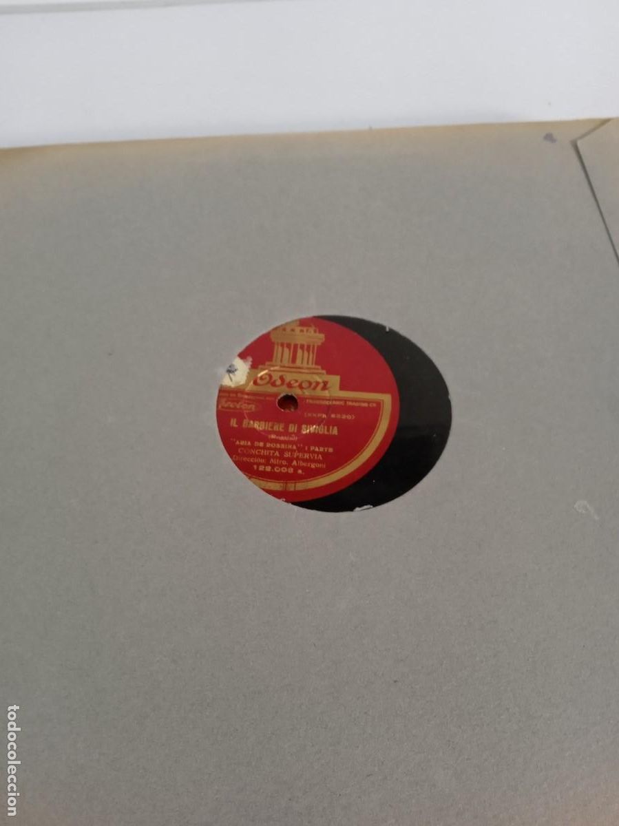 Discos de pizarra: CONCHITA SUPERVIA Il Barbieri de Siviglia - Foto 1