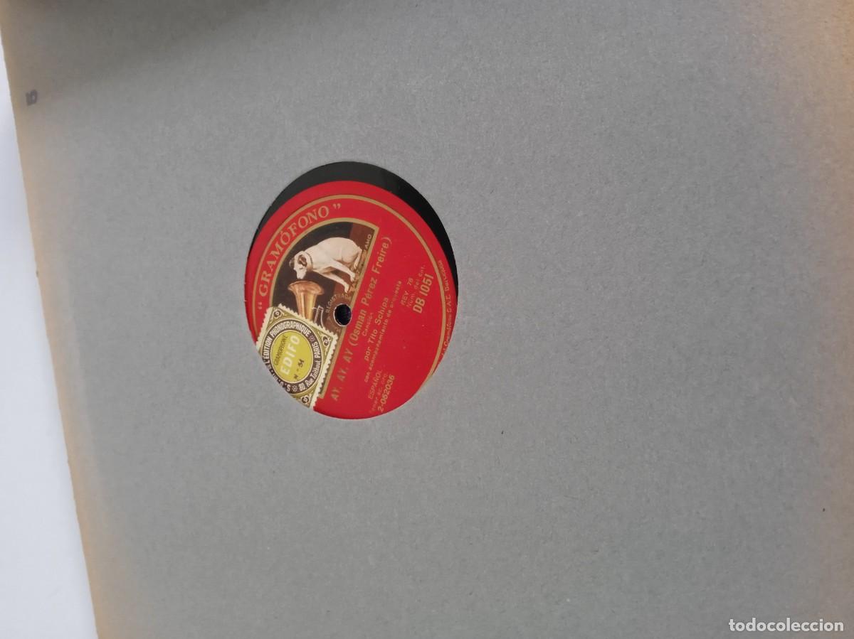 Discos de pizarra: TITO SCHIPA A Granada / Ay, Ay, Ay - Foto 1