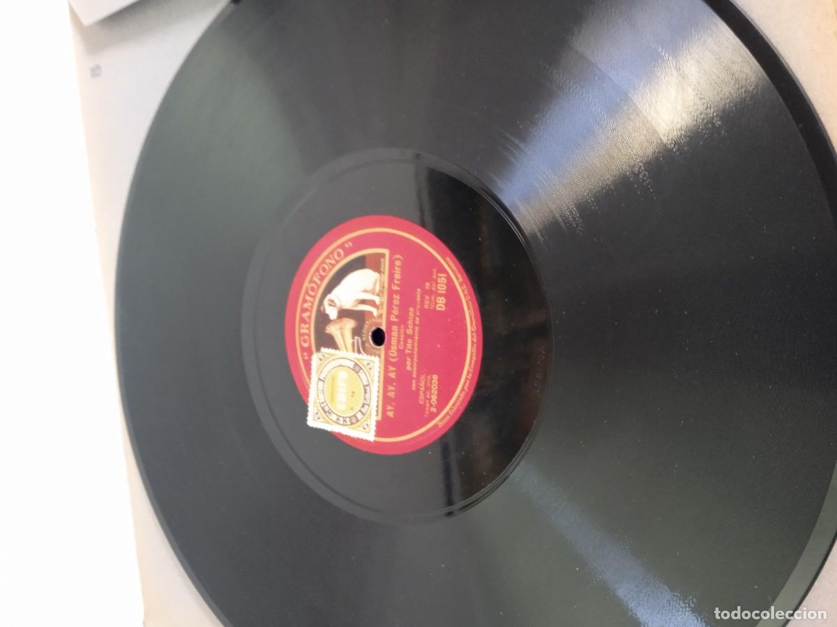 Discos de pizarra: TITO SCHIPA A Granada / Ay, Ay, Ay - Foto 2