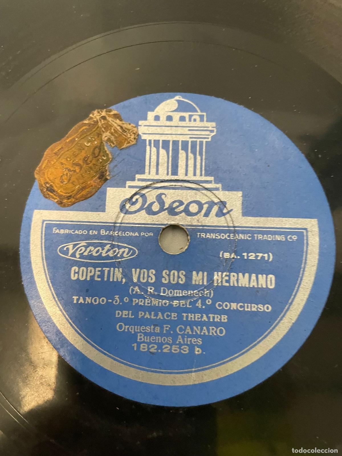 Discos de pizarra: Disco de pizarra: conpetin vos sos hermano - Foto 1
