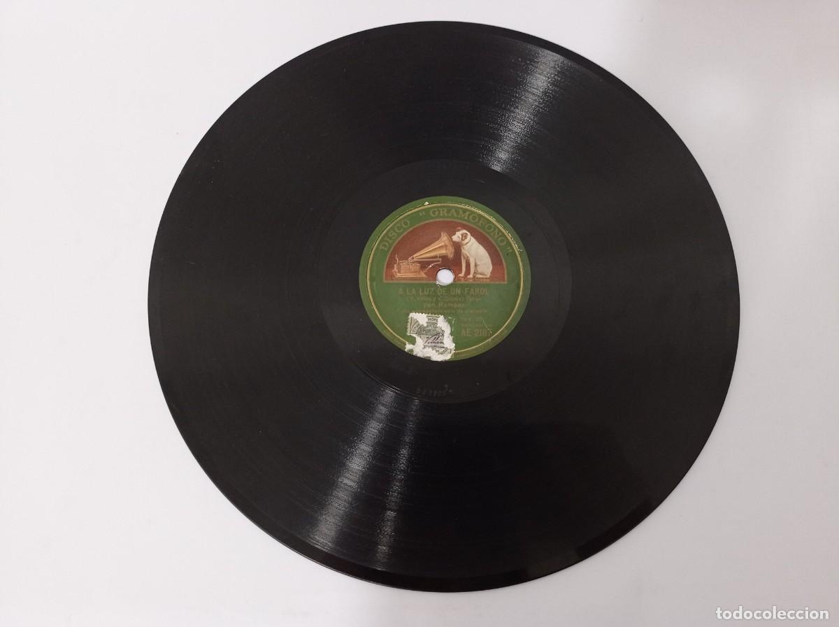 Discos de pizarra: Ramper - El pingo de mi china / A la luz de un farol - Foto 3