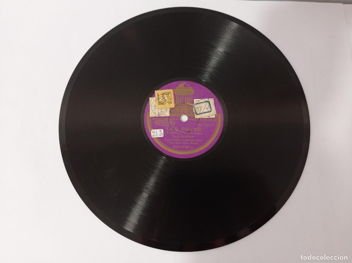 Discos de pizarra: Las Pavas - Laura Pinillos - Las Pavitas / Java - Foto 3