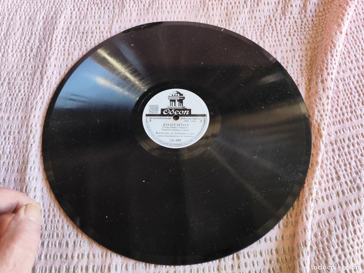 Discos de pizarra: BOHEMIOS / GRAVOL97 / GONZALO Y GRAN CORO / ODEON - Foto 2