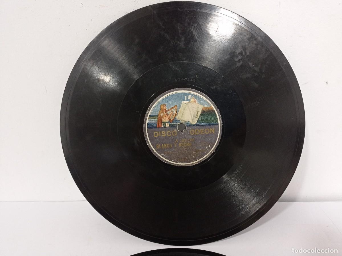 Discos de pizarra: 2 discos obra Blanco y negro - Foto 3
