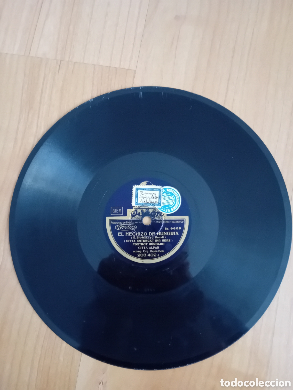 Discos de pizarra: GITTA ENTDECKT IHR HERZ. EL HECHIZO DE HUNGRIA. ODEON - Foto 3